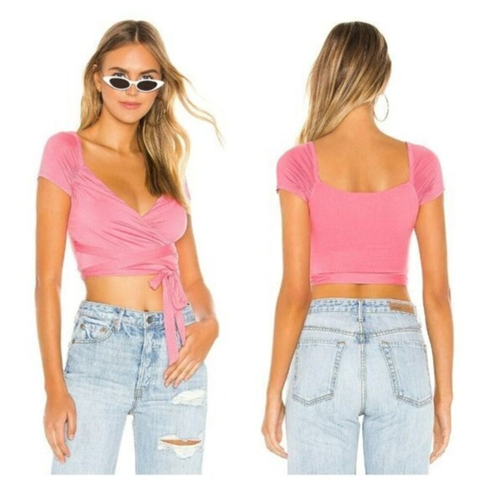 Lovers and Friends Della Top - Flamingo Pink